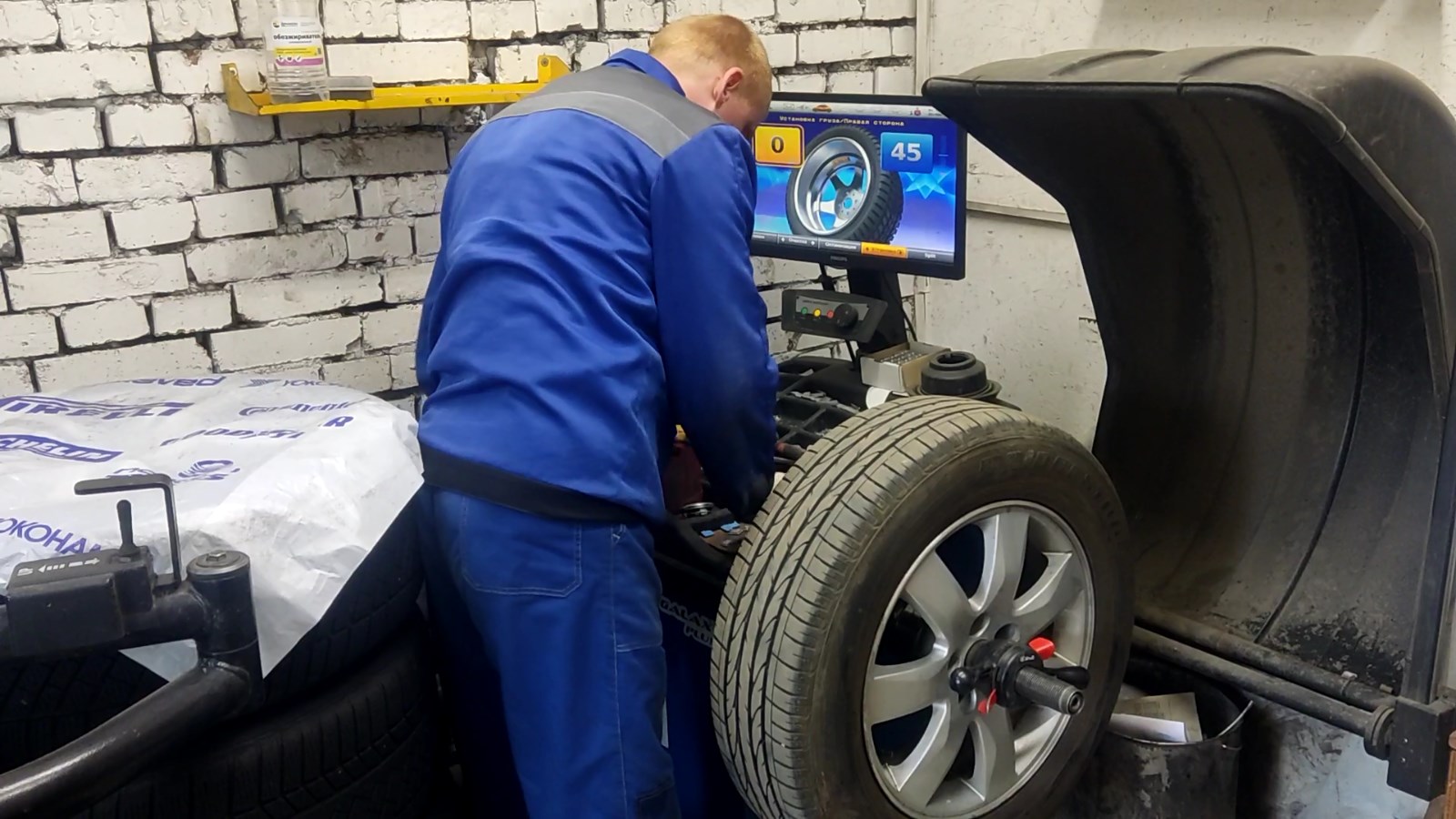 Балансировка колёс цена